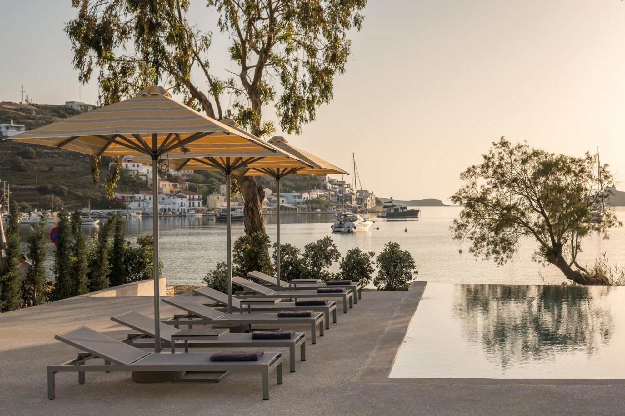 Okeanos Hotel Vourkárion Kültér fotó