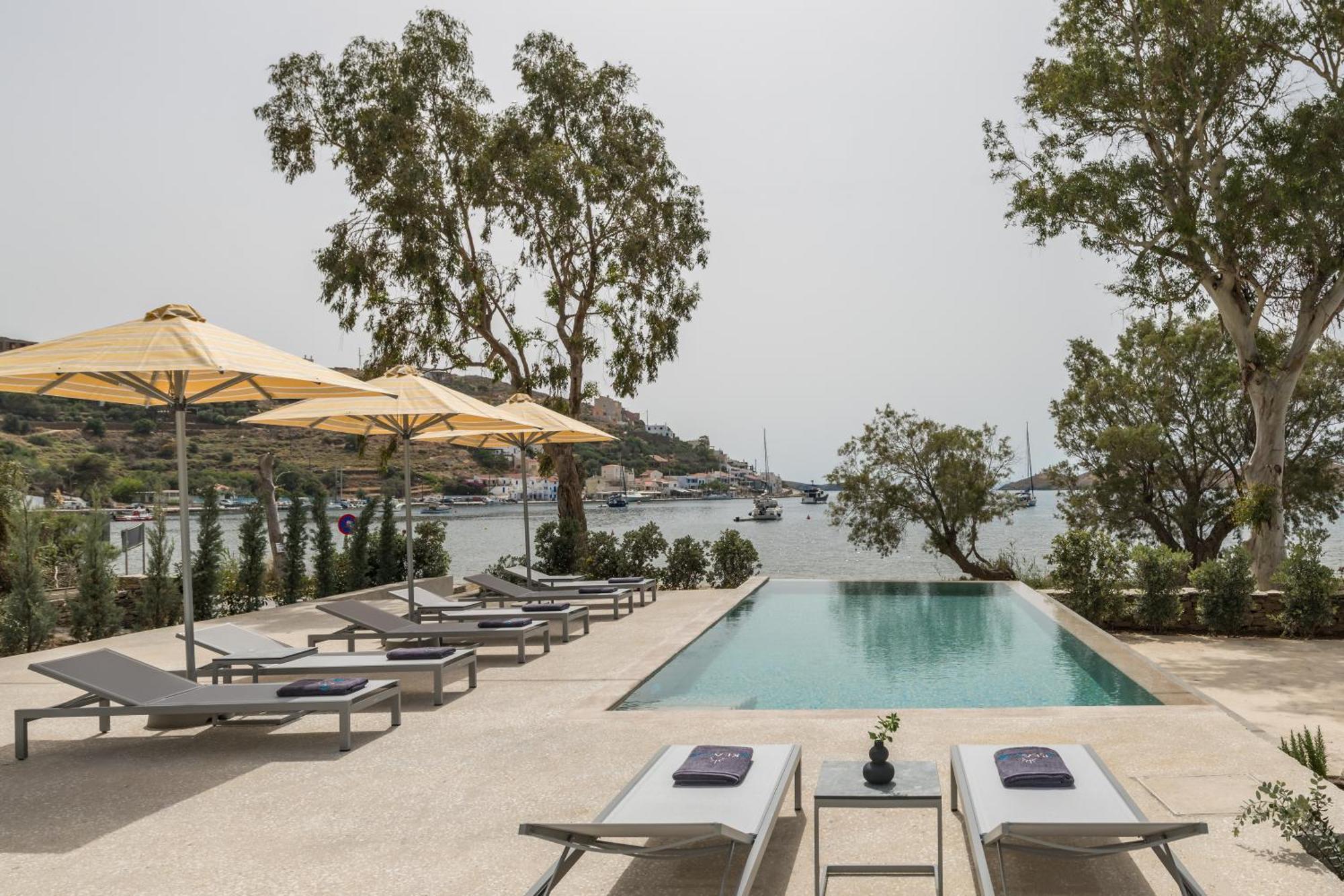 Okeanos Hotel Vourkárion Kültér fotó